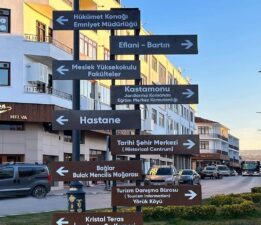 Safranbolu Yeni Tabelalarla estetik bir görüntüye kavuştu.