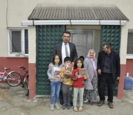 İLÇE MİLLİ EĞİTİM MÜDÜRÜMÜZ ÖĞRENCİLERİMİZİ KÖYLERİNDE ZİYARET ETTİ
