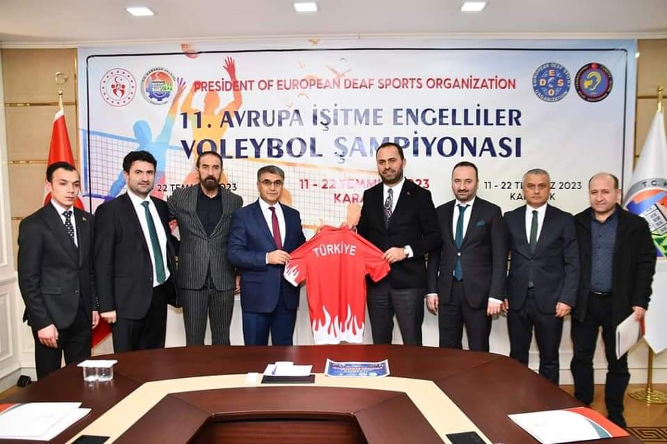 “Spor Şehri Karabük” 11. Avrupa İşitme Engelliler Voleybol Şampiyonasına Ev Sahipliği Yapacak.