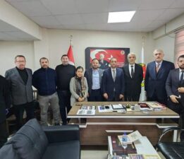 KASİD Yönetim Kurulu Üyeleri Gazeteciler Cemiyetini Ziyaret Etti.