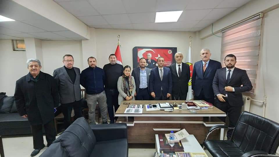 KASİD Yönetim Kurulu Üyeleri Gazeteciler Cemiyetini Ziyaret Etti.