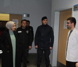 EFLANİ KAYMAKAMI BÜŞRA GÜNEŞ’İN YILBAŞI GECESİ ZİYARETLERİ.