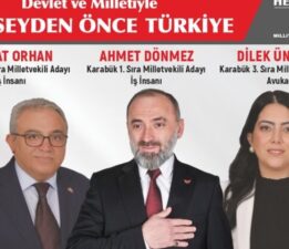 MHP MİLLETVEKİLİ ADAYLARI “3-0 YAPARAK TÜRKİYE GÜNDEMİNE OTURACAĞIZ”