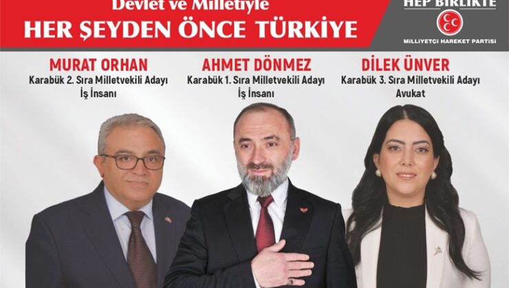 MHP MİLLETVEKİLİ ADAYLARI “3-0 YAPARAK TÜRKİYE GÜNDEMİNE OTURACAĞIZ”