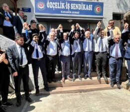 ÖZÇELİK İŞ GENEL BAŞKANI DEĞİRMENCİ “BİZİM TARAFIMIZ BELLİDİR” DİYEREK CUMHUR İTTİFAKINA DESTEĞİNİ AÇIKLADI