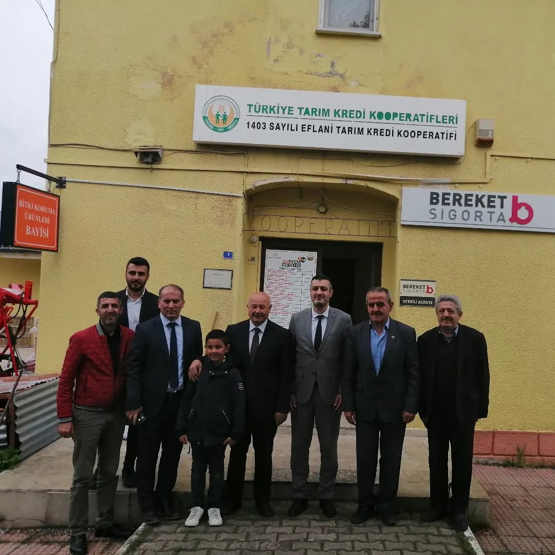 Tarım Kredi Kooperatifi Sakarya Bölge Müdürü Harun Kırmızı Eflani’de Ziyaretlerde Bulundu