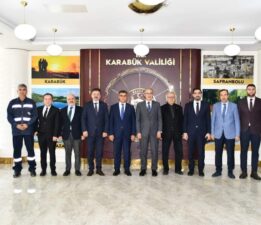 KARDEMİR Yönetim Kurulu Başkanı Demir’den Vali Gürel’e Ziyaret.