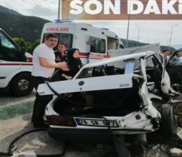 TRAFİK KAZASI SONRASI KALBİ DURDU YAPILAN MÜDAHALE İLE HAYATA DÖNDÜ ANCAK……;