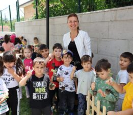 Başkan Köse, Miniklerle Fide Dikti