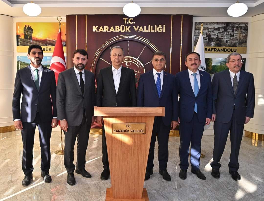İÇİŞLERİ BAKANI ALİ YERLİKAYA KARABÜK’TE