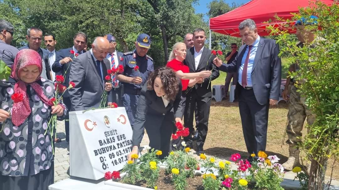 15 Temmuz Şehidi Barış Efe Kabri Başında Anıldı
