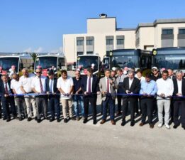 60 ADET YENİ HİZMET ARACI İÇİN TÖREN DÜZENLENDİ…