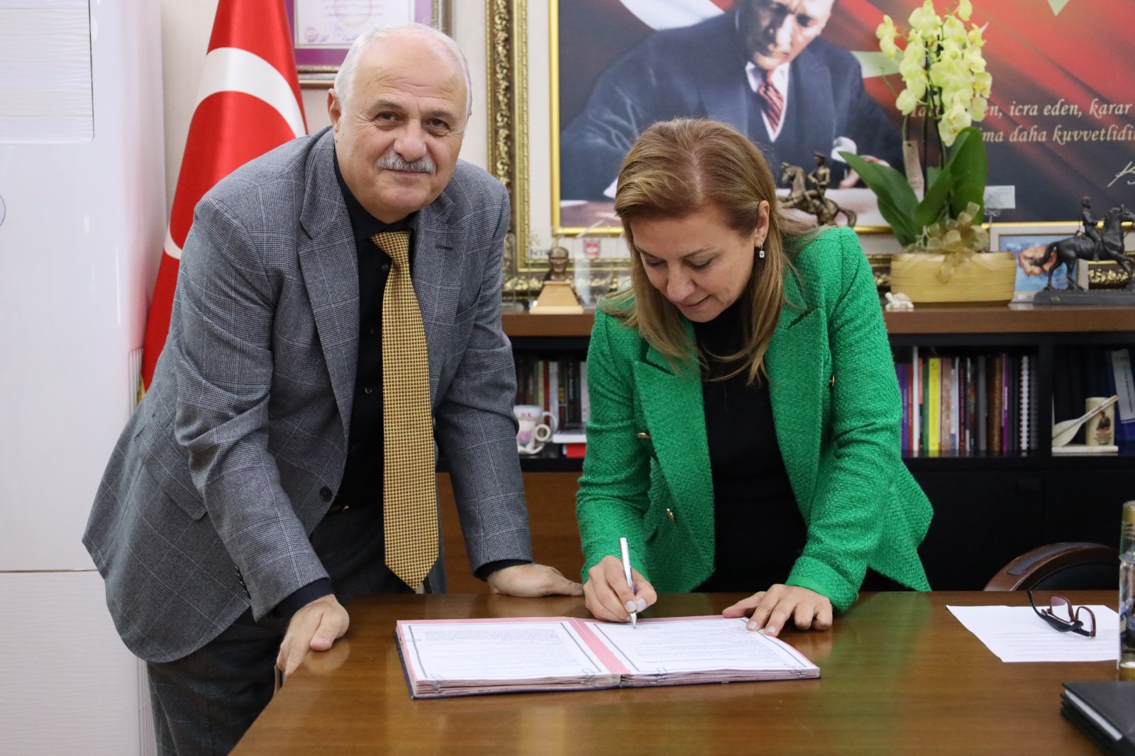 Şirin Fazlı Yeşilyurt Aktif Yaş Alma Merkezi Protokolü İmzalandı