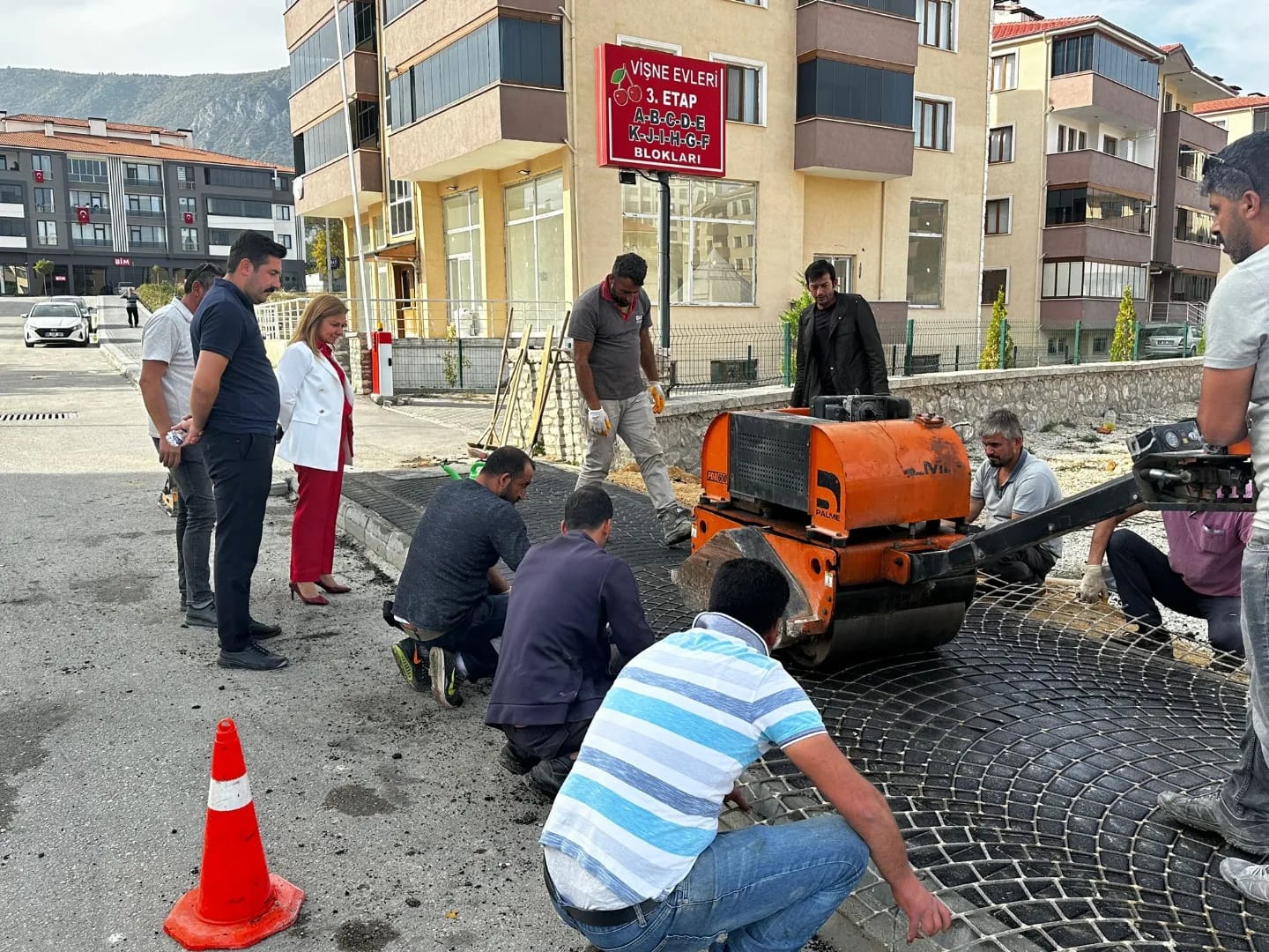 Başkan Köse Yapımı Devam Eden Park Projesinin Çalışmalarını Yerinde İnceledi