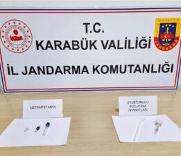 KARABÜK İL JANDARMA EKİPLERİNDEN UYUŞTURUCU OPERASYONU