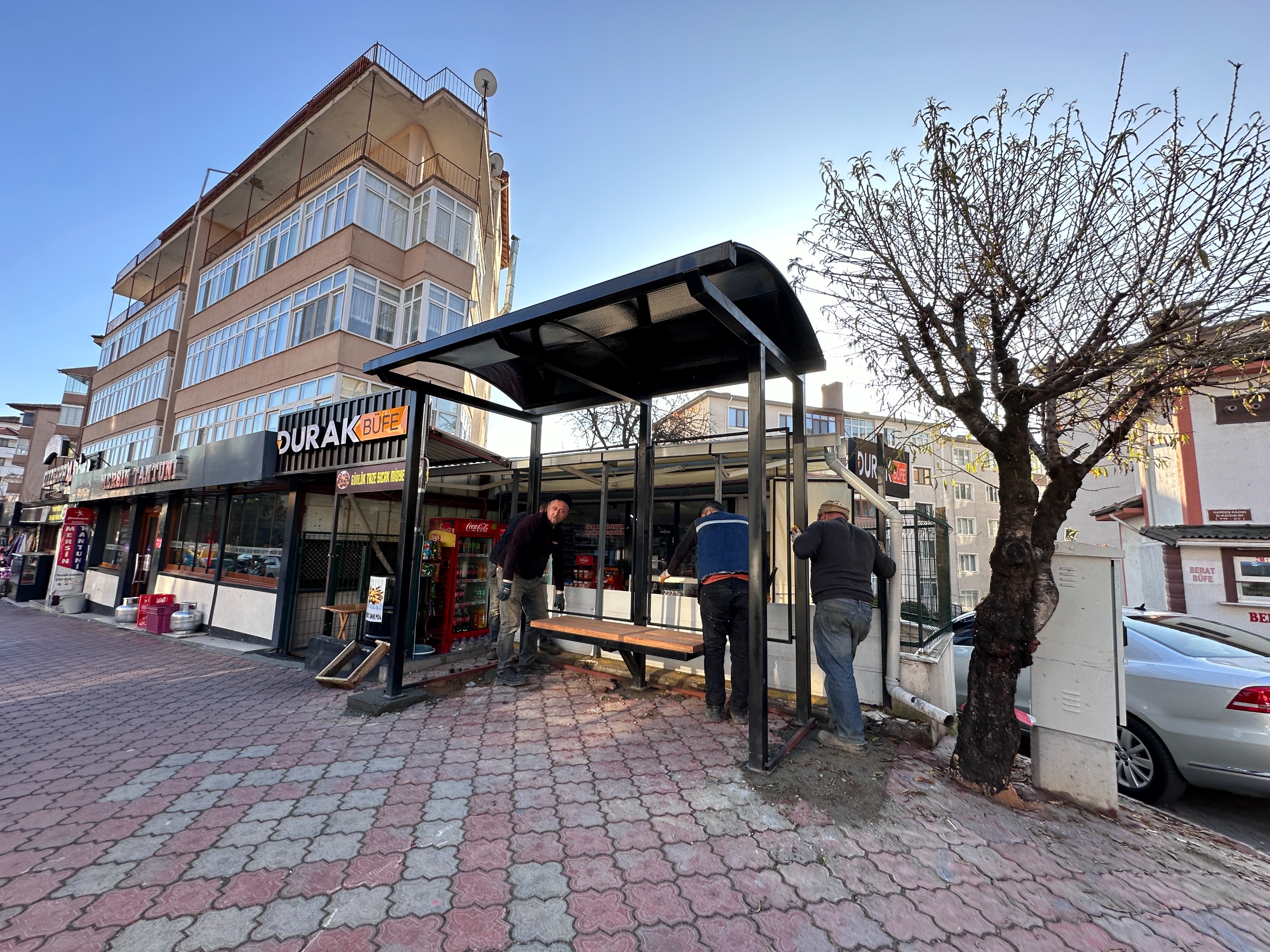 Safranbolu Belediyesi Otobüs Duraklarını Kendi Atölyesinde Üretiyor