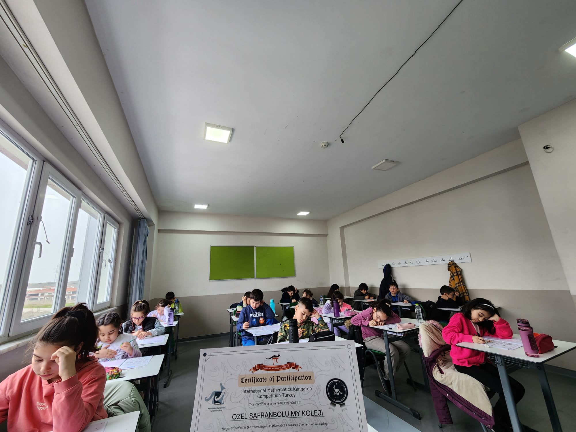 KANGURU MATEMATİK SINAVI MY KOLEJİNDE YAPILDI.
