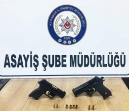 Karabük’te Otomobiliyle Seyir Halindeyken Havaya Ateş Eden Şahıs Gözaltına Alındı.