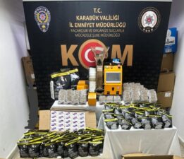 Safranbolu’da Kaçakçılık Operasyonu..