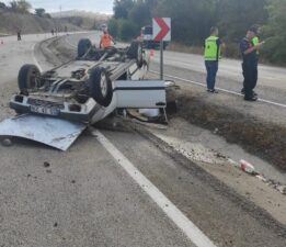 Safranbolu Kastamonu Yolu Üzerinde Yaralamalı Trafik Kazası 5 Yaralı..