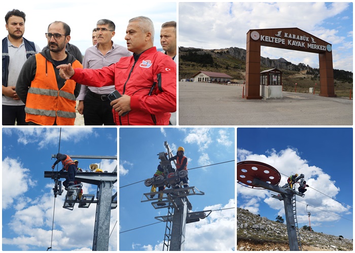 Keltepe Kayak Merkezi Yeni Sezona Hazırlanıyor