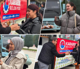 Karabük Belediyesinden Üniversite Öğrencilerine Sıcak Çorba İkramı