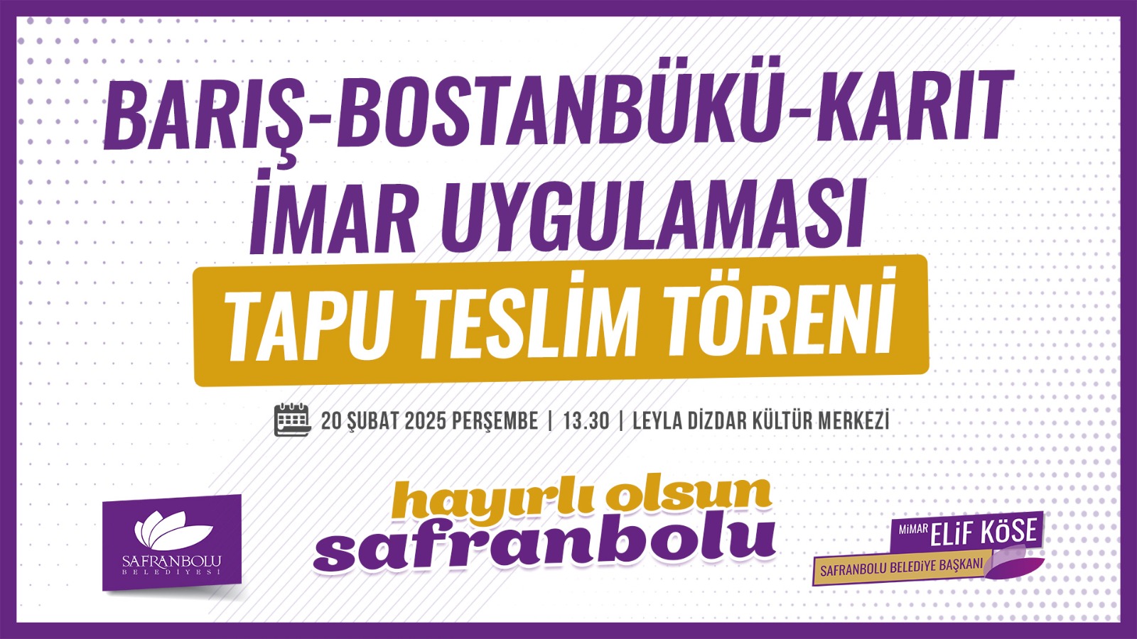 Safranbolu’da 14 Yıllık İmar Çıkmazı Son Buldu!