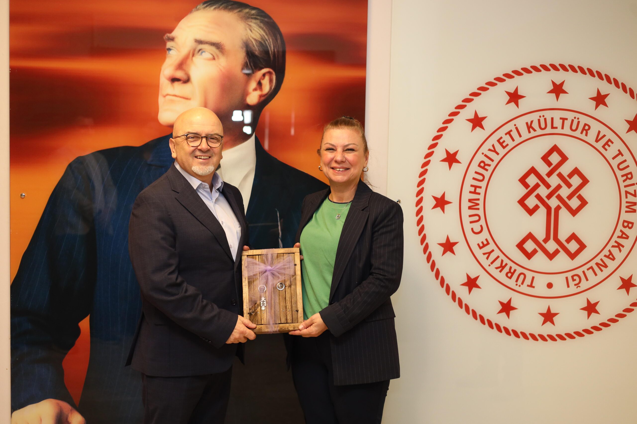 Başkan Elif Köse’den Sinema Genel Müdürü Birol Güven’e Festival Daveti