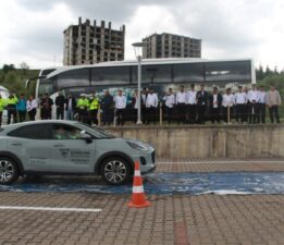 Karabük Üniversitesinde Uygulamalı Sürüş Eğitim Parkuru Açıldı