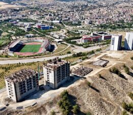 Karabük’ün En Modern Yurdu Hızla Yükseliyor.