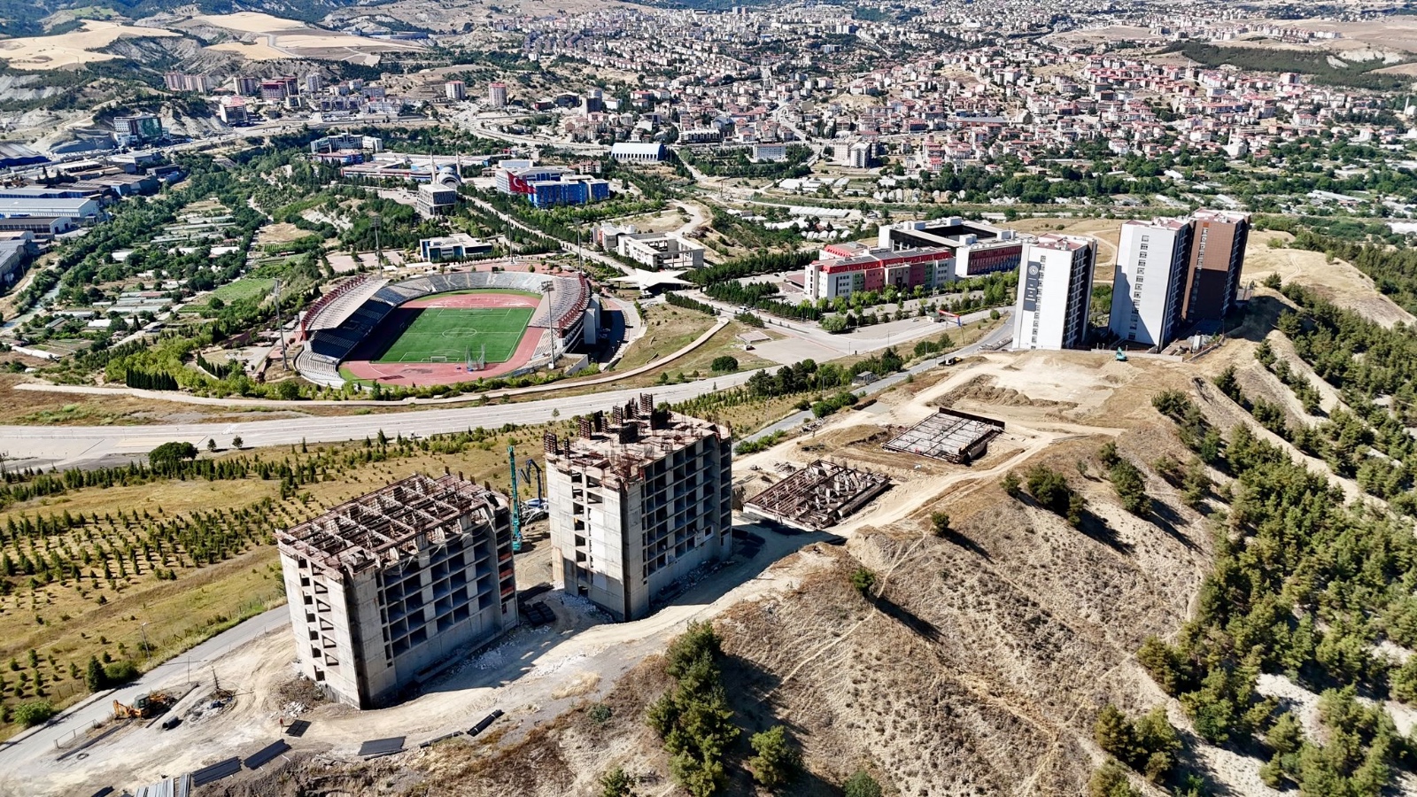 Karabük’ün En Modern Yurdu Hızla Yükseliyor.