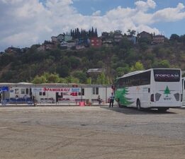 Karabük’te Geçici Terminal Hizmet Vermeye Başladı