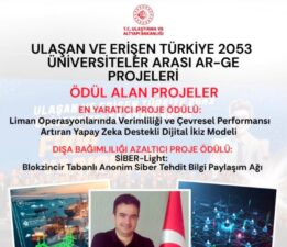 Karabük’ün Yetiştirdiği Dr. Öğretim Üyesi Ahmet Nusret ÖZALP’a Savunma Sanayi Yeni Nesil Yapay Zeka Alanında Ödül