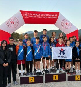 10 Kasım Atatürk’ü Anma Etkinlikleri kapsamında Karabük ilinde düzenlenen atletizm ve masa tenisi müsabakalarına MY Kolej damgası!