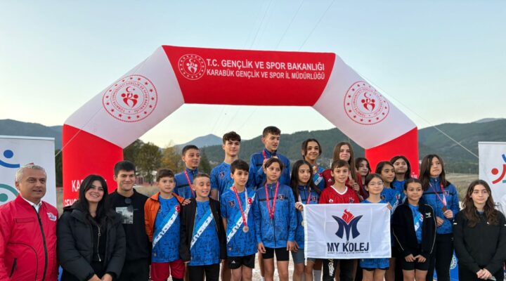10 Kasım Atatürk’ü Anma Etkinlikleri kapsamında Karabük ilinde düzenlenen atletizm ve masa tenisi müsabakalarına MY Kolej damgası!
