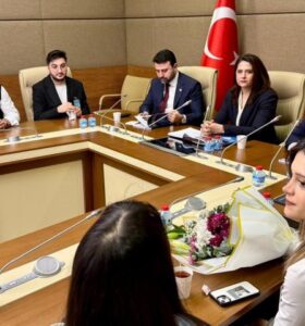 Dijital Şiddet ile Mücadele Kulübünden Vekillere Ziyaret