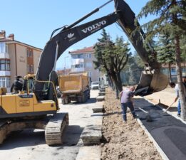 Mehmet Akif Ersoy Parkı’na desenli asfalttan yürüyüş yolları yapılıyor