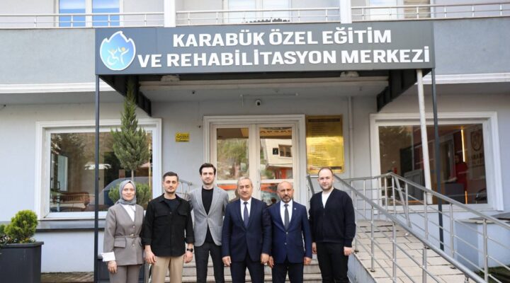 İl Milli Eğitim Müdürü Nevzat Akbaş Karabük Özel Eğitim Merkezini Ziyaret Etti.